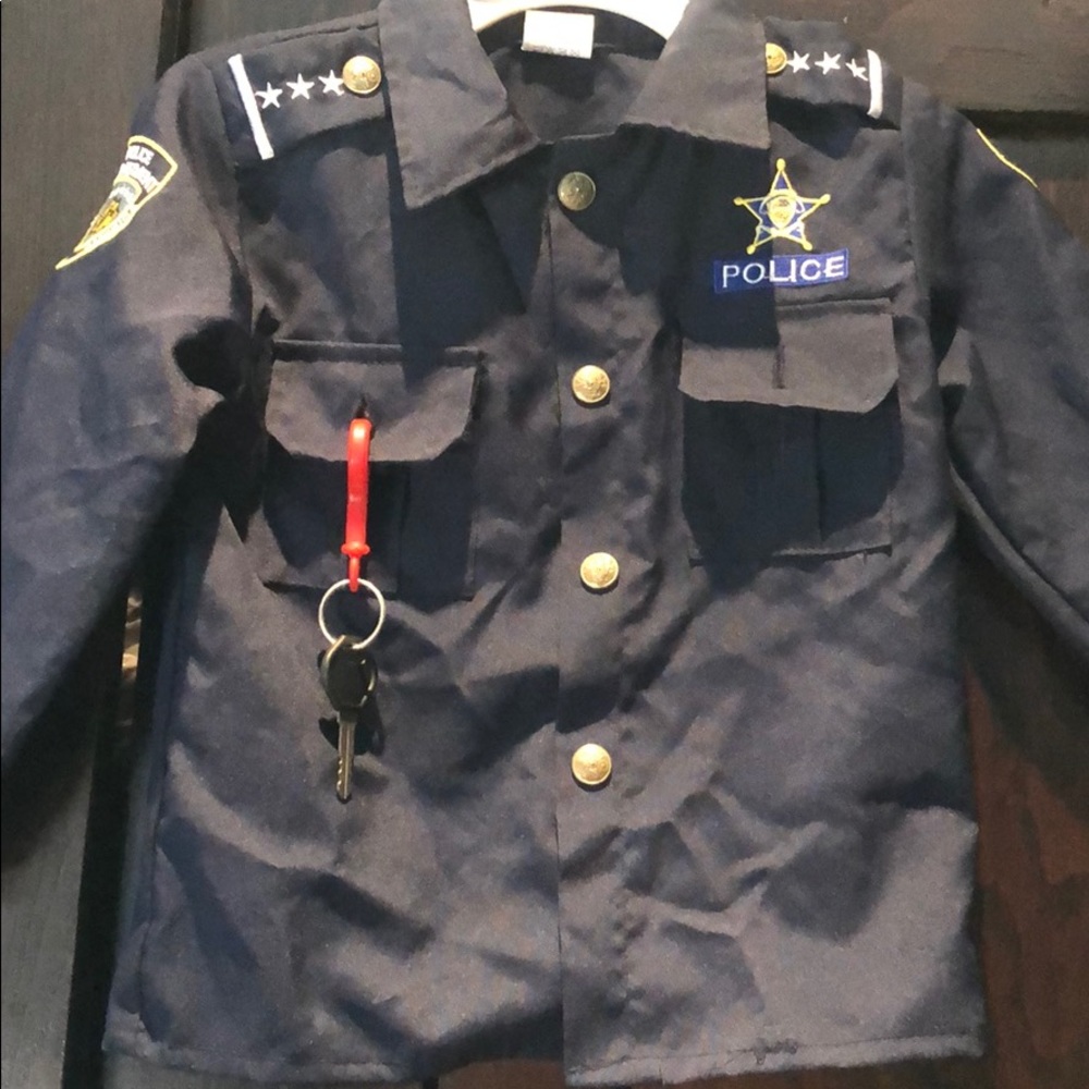 Halloween police uniform for kids